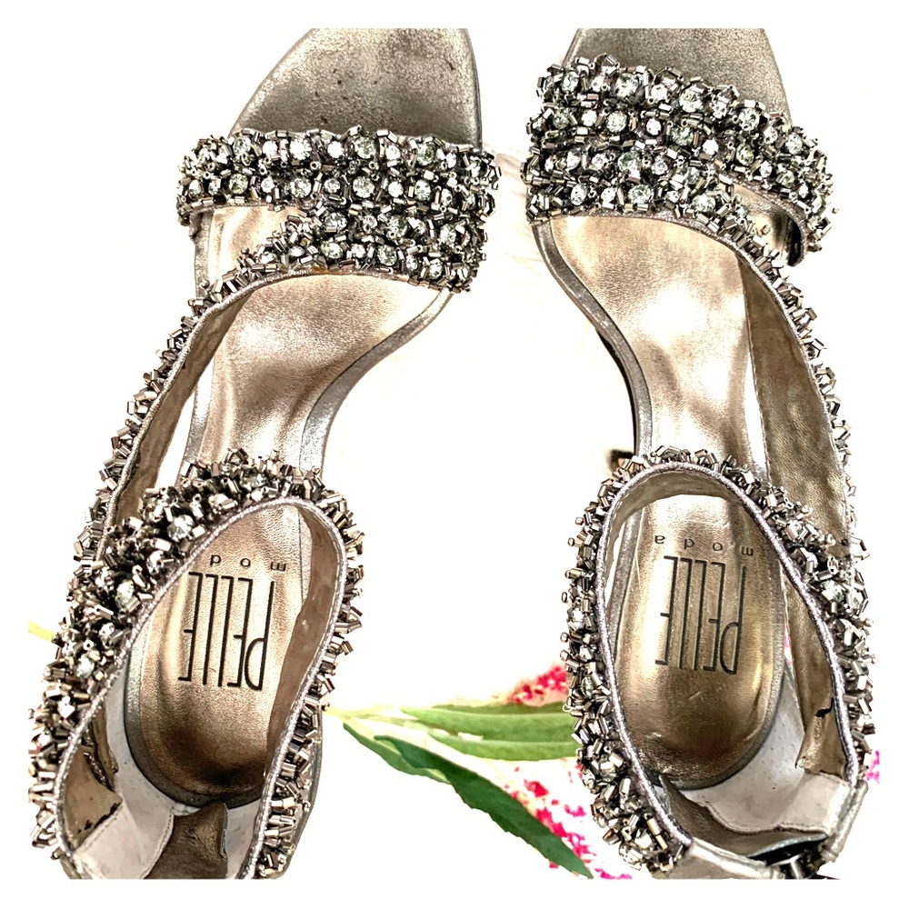 Glam encrusted heels